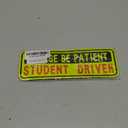 BFXM 4 PCS Student Driver Magnet for Car, New Driver Magnet for Car, Please Be Patient Funny Magnetic Student Driver,Reusable Movable Reflective Safety Warning Bumper Magnets