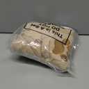 2 Pcs Dog Paw Hand Towels Bathroom Decor 13 x 29 Inch 100% Cotton Embroidered Soft Hand Towels Absorbent Farmhouse for Kitchen Restroom (Brown)