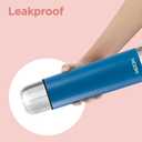 Milton Flask for Hot Drinks 1000 ml (34 oz), 24 Hours Hot and Cold, Stainless Steel Sport Water Bottle, Double Walled Vacuum Insulated Flask for Hot Coffee, Thermosteel, Leak Proof, Eco-Flip, Blue