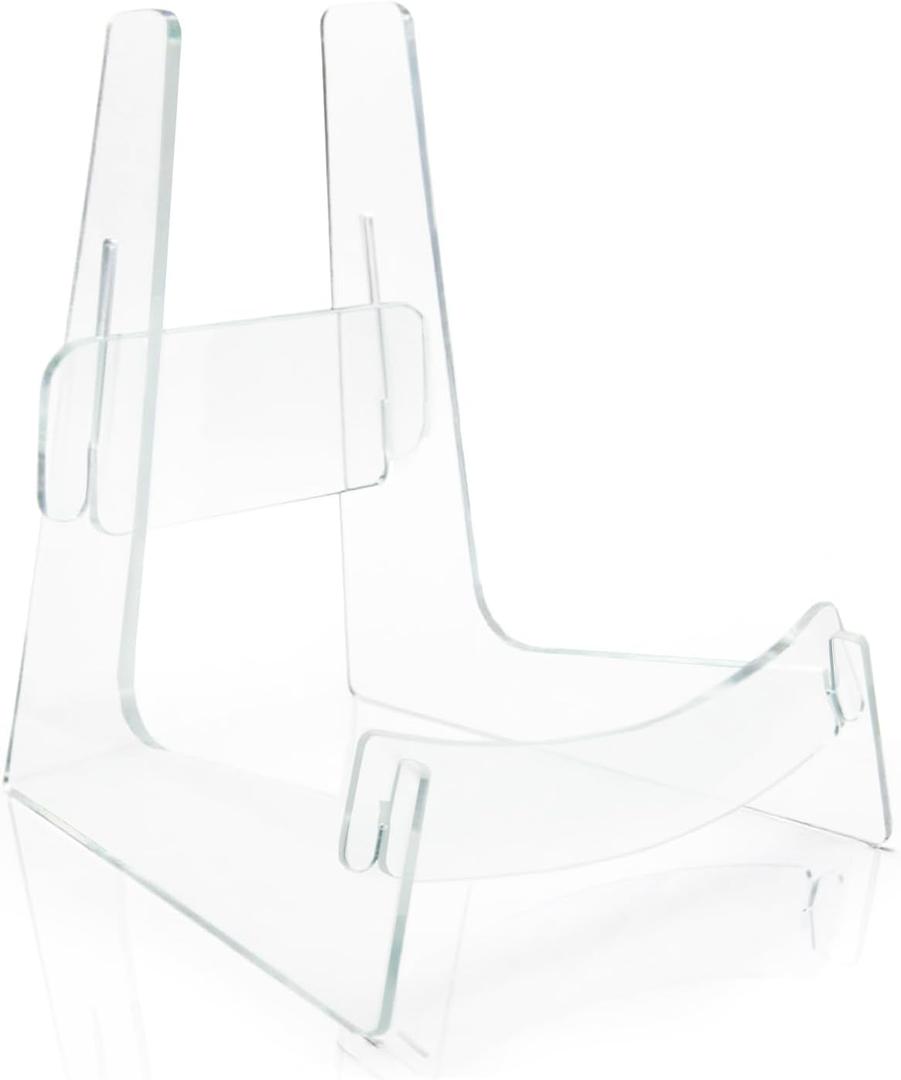Transparent Guitar / Bass Stand - Acrylic Stand for Violin, Pipa, Zhongruan, Floor Stand for Acoustic & Electric Guitars, Bass Guitars, Multiple Guitars, Guitar Holder, Storage
