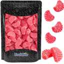 5 Pounds Original Jelly Cherry Slices, Gummi Sweet Confection Candies, Traditional Old Fashioned, Vegan, Gluten-Free, 8g Candies, Approx 200 Pcs (EXP 10/10/25)