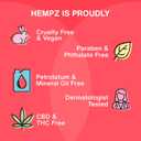 Hempz Cherry Body Lotion, Ultra Hydrating Daily Moisturizer, Self Care for Dry Skin and Hands, Dark Red Cherries, 17 oz.