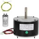 K55HXPSS-7300 K55HXHDD-8562 Condenser Fan Motor, 1/5 HP 1075RPM 208-230V 1.3A 60Hz with 3 μF Capacitor Fits for GE Emerson ICP Heil K55HXDAM-6731 K55HXGFH-8175
