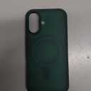 SUPFINE Magnetic for iPhone 17 Case (Compatible with MagSafe)(Military Grade Drop Protection) Translucent Matte Shockproof with Anti-Fingerprint Phone Cover 2025,Forest Green