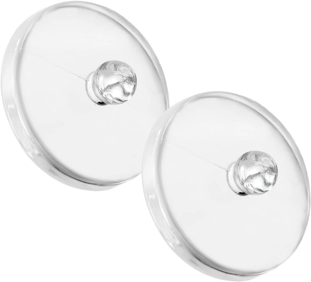 Jillmo Fermentation Weight for 3.8-inch Mouth Gallon Jar, Large Glass Weights for Fermenting Gallon Jar, Pack of 2