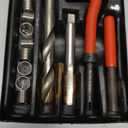 BILITOOLS M12x1.5 Thread Repair Kit, HSS Drill Helicoil Repair Kit Metric