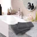 Utopia Towels 6 Pack Premium Hand Towels Set, 16 by 28 inches, 100% Ring Spun Cotton, Ultra Soft and Highly Absorbent 600GSM Towels for Bathroom, Gym, Shower, Hotel, and Spa, Grey