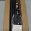 ENJOYBASICS 2 Pack Adjustable Spring Tension Curtain Rods 32 to 66 Inches, Stainless Steel Matte Black Shower Rod No Drilling for Window, Bathroom, Closet, Room Divider, 7/8" Diameter, Black 