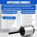 S-21307 Wide Beam Bushing Installation Removal Tool Kit for Hendrickson Turner Intraax Suspension System S-24691, Automann TRB5912, Gaff 13628, for HE9AA-T E-9575 334-936 R309575 SH2034 15040 S21307