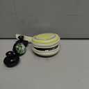 Palm Banana Leaf White Green Tropical Cabinet Knobs Drawer Kitchen Cabinets Dresser Cupboard Wardrobe 4 Pack of Unique Pulls Handles