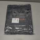 Mens Hat and Gloves Set, Warm Beanie Knit Long Scarf Fleece Lined Winter Hats Touchscreen Gloves for Men (Style A-grey Black)