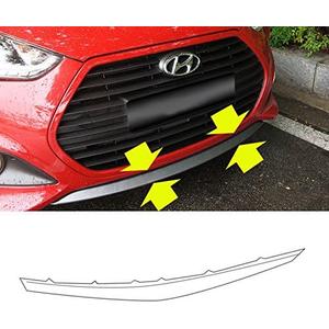 Automotiveapple Hyundai Motors OEM Genuine 865802V500 Front Bumper Lip Lower UNPAINTED 1-pc for 2013~2015 Hyundai Veloster Turbo