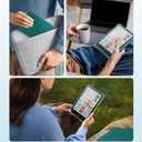 MoKo Detachable Magnetic Case for All-New 7" Kindle Paperwhite 12th Generation 2024 & Kindle Colorsoft 2024/2025,Ultra Clear Back Scratch-Proof Light & Shell Cover with Auto Wake/Sleep, Jade Green