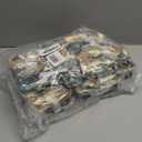 8 Pack Chunky Yarn for Hand Knitting - Chenille Blanket Yarn for Crocheting Blankets - 228 Yds/61.6 Oz Rainbow Ombre Yarns - Super Bulky Soft Thick Mixed Color Jumbo Yarns (8, Green-White-Curry)