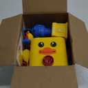 Balloon Car Toy Pump Set for Kids  Ideal Holiday Gift Toy Power Launcher, Balloon Launcher Toys for Kids (Yellow Duck)