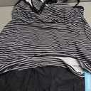 Yonique Two Piece Tankini Swimsuits for Women with Shorts Tummy Control Bathing Suits Athletic Swimwear Large 