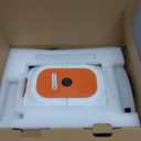 Cordless Robotic Pool Cleaner, Automatic Pool Cleaner,Pool Vacuum for Above Ground & Inground Pools,Up to 210-Min Runtime,Auto-Parking,Coverage up to 2200 Sq.Ft,White Orange