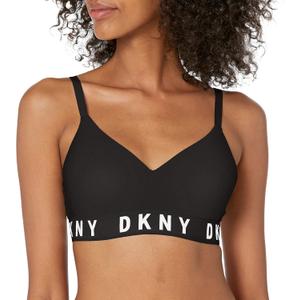 DKNY Womens Women's Cozy Boyfriend Wirefree Pushup Bra S