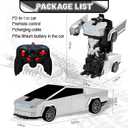 Remote Control Car Cyber-Inspired Transformer Toys Cars 2.4Ghz One-Button Deformation 360 Rotation Drift Rc Car Robot Rc Truck Toys for 4 5 6 7 8+ Years Old Boy Toys