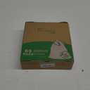 TYPLASTICS Drawstring Trash Bags, 30 Gallon Multipurpose Heavy Duty Garbage Bags, 65 Count (White)