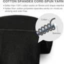 DAVID ARCHY Men's Pure Cotton Ultra Soft Knit Trouser Crew Dress Socks 6 Pack (6-9, Dark Gray) (Gray)