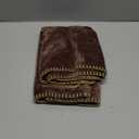 decorUhome Spring Chenille Soft Cozy Throw Pillow Covers 16x16 Set of 2, Modern Farmhouse Boho Velvet Decorative Pillow Cases with Stitched Edge for Couch Sofa Bed Home Decor, Chocolate