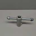 Buyers Products TGL34SB Replacement Steel Bar & Winder ONLY for Tailgate Latch Assembly, Dump Trailer & Truck Accessories