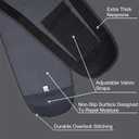 Waist Trimmer for Women, Waist Trainer for Weight Loss,Slimmer Sweat Belt for Men (Small-Medium, Black Pro)