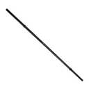 CAP Barbell Standard 60" Solid Bar, Black, 1-Inch Diameter