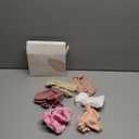 Niceye Handmade Baby Headbands Soft Stretchy Nylon Hair Bands with Bows for Newborn Infant Baby Toddler Girls (Rose Pink)