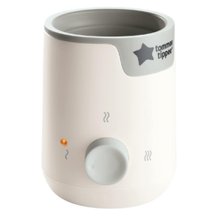 Tommee Tippee Easiwarm Bottle Warmer, Warms Breast Milk and Formula Bottles to Body Temperature in Minutes, Automatic Timer, OneDial Operation, White