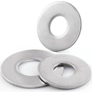VGBUY 28PCS 5/8 Flat Washers for Screws and Bolts, 1-1/2 OD, Thickened 304 Stainless Steel 5/8 Washer Flat, Large Hardware Washers for Home, Industry, Indoor and Outdoor Use