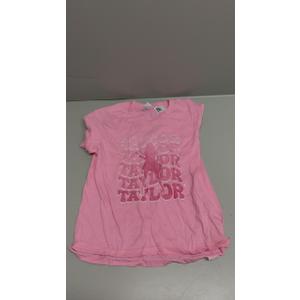 Pink kids Taylor swift shirt, Small