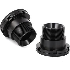 Motoparty Rear Adjustable Spring Perches Kit for BMW 3 Series E36/E36 M3/E46/ E46 M3  Lowering 20-50mm, Compatible with 60mm ID coilover Springs