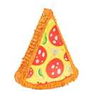 Small Pizza Pinata for Party Decorations, Birthday (16.5 x 13.5 x 3 Inches)