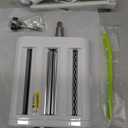 ANTREE 3-1 Pasta Maker Attachment for KitchenAid includes Pasta Sheet Roller attachment & Spaghetti Cutter & Fettuccine Cutter attachment, Easy to use and clean with Pasta Drying Rack & Cleaning Brush