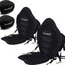Universal Deluxe Kayak Seat Cushion with Storage Bag for Kayak,Padded Boat,SUP,Canoe,Fishing Boat,Seats with 4 Adjustable Straps