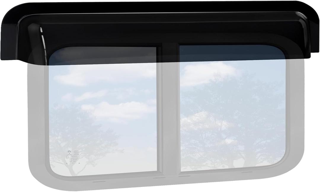 RV Window Rain Deflector Guard&Sun Visor Deflector