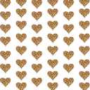 Leopard Print Heart Garlands Cheetah Theme Party Decorations 6Pcs Animal Print Heart Hanging Paper Garland Banners Wild Party Decor for Girls Women Birthday Bachelorette Bridal Shower Supplies