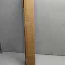 LazBlinds No Tools No Drill 1" Vinyl Mini Blinds, Cordless Blinds for Windows, Light Filtering Horizontal Window Blinds & Shades, 34" W x 64" H, White