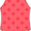 weVSwe Baby Girl Swimsuit One Piece Swimsuit Cute Toddler Girls Sleeveless Bikini Kids (3-4T, Orange Star)