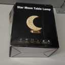 Moon Lamp, Crystal Lamp 3 Color Modes & Touch Control, Cute Night Light for Kids Girls Birthday, Bedroom,Ramadan Decorations