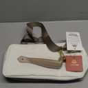 LOVEVOOK Insulated Lunch Bag for Women - Cute Lunch Box Cooler for Work, Picnic, and Beach, Beige-black (Medium)