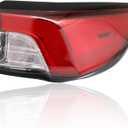 XQSMWF LED Tail Lights Outer Assembly LJ6Z13404 Compatible with Ford Escape 2020 2021 2022 5pins Right Passenger Side Rear Light Taillights Replacement LJ6Z-13404