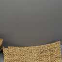 KOLWOVEN 42in Christmas Tree Collar, Christmas Tree Ring Adjustable Water Hyacinth Skirt, Christmas Tree Skirt for Decoration, Base Protection from Pets (Water Hyacinth) (Natural)