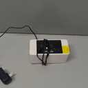 Wooden Digital Alarm Clock, 10W Fast Wireless Charger Station & 2 USB Charging Ports, with 0~99% Dimmer, Dual Alarm, Weekday/Weekend Mode, Wood LED Clock for Bedroom, Desk, Office (White)