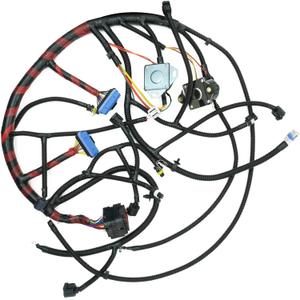 F81Z-12B637-FA 7.3 Powerstroke Engine Wiring Harness for 2002 2003 Ford F250 F350 F450 F550 Super Duty 7.3L V8 Engine Wire Harness F81Z12B637FA