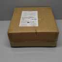 Amazon Basics Glazed Stoneware Dinner Plates, Ceramic 4-Piece Set, Microwave and Dishwasher-Safe, 10.5 in., Ivory