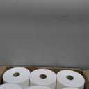 AmazonCommercial 1-Ply White Hardwound Paper Towels (416970)|Bulk for Business |High Capacity Roll |Compatible with Universal Dispensers|FSC Certified |800 feet per Roll (6 Rolls)