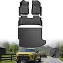 Original 2024 2025 2026 Trax Floor Mats & Cargo Liner for Chevy Trax All Models - Custom Fit Trunk Mat - All Weather Car Mats for Chevrolet Trax 2024 2025 2026 Accessories 1st & 2rd Row Mat